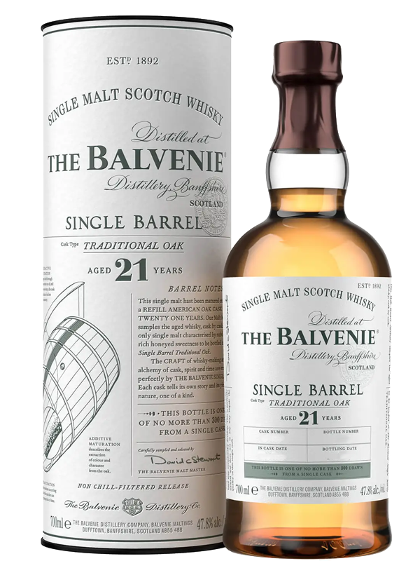 Balvenie 21 Year Old Single Barrel 2022 Release